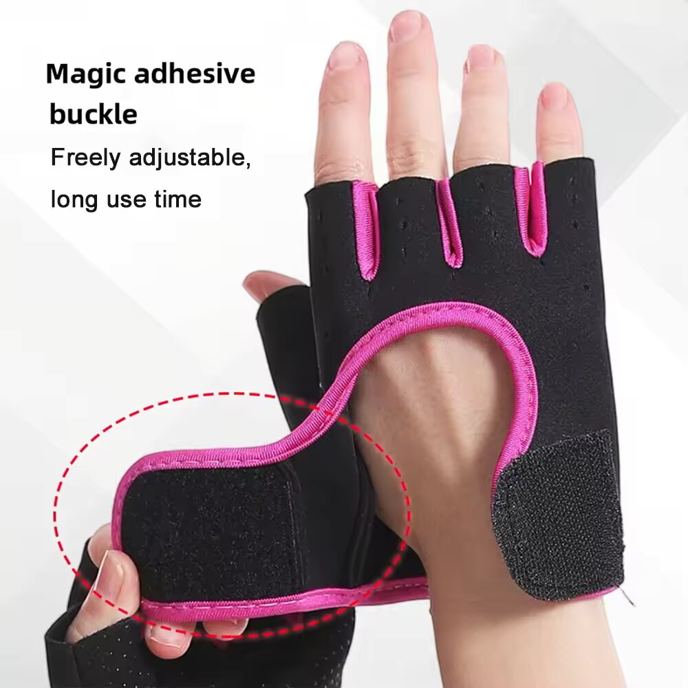 Breathable Half Finger Sports  - Weightlifting Gloves review and price