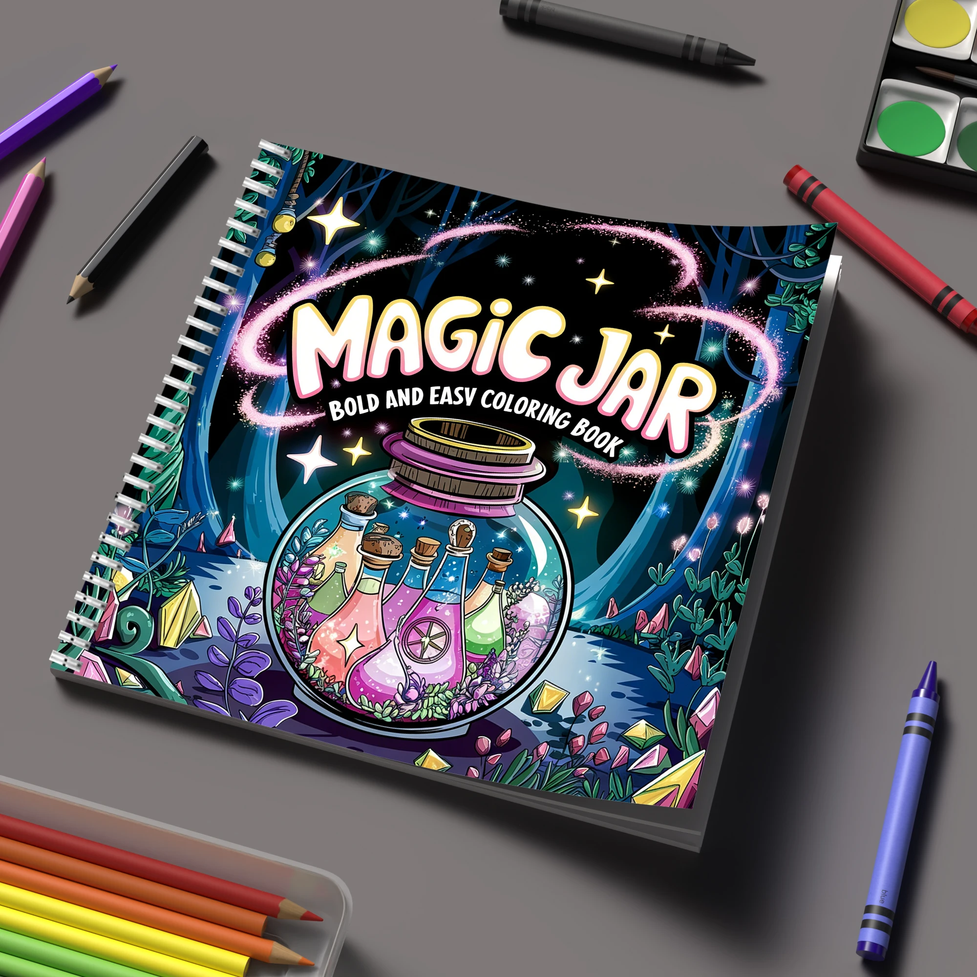 Coloring Book Magic Jar for Ad - Chalk Bag review and price