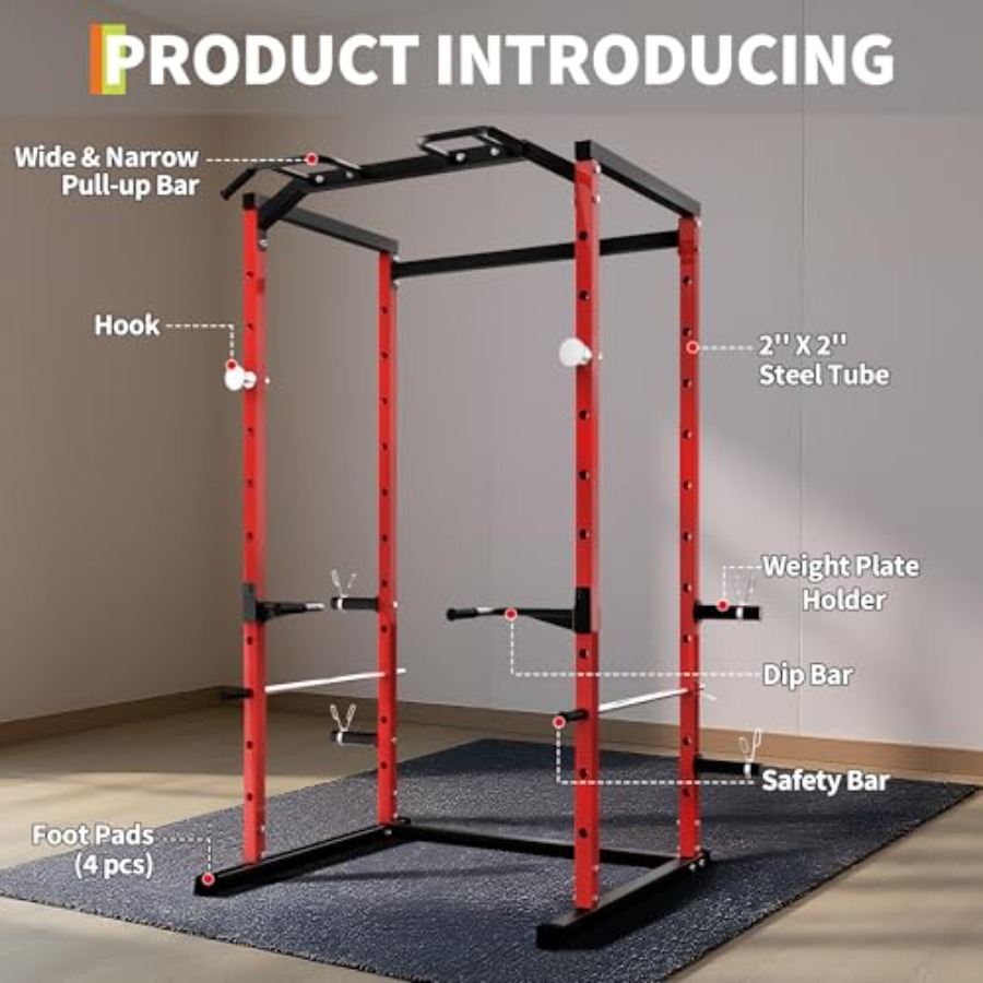 Heavy-Duty Power Cage with Pul - Pull Up Bar review and price