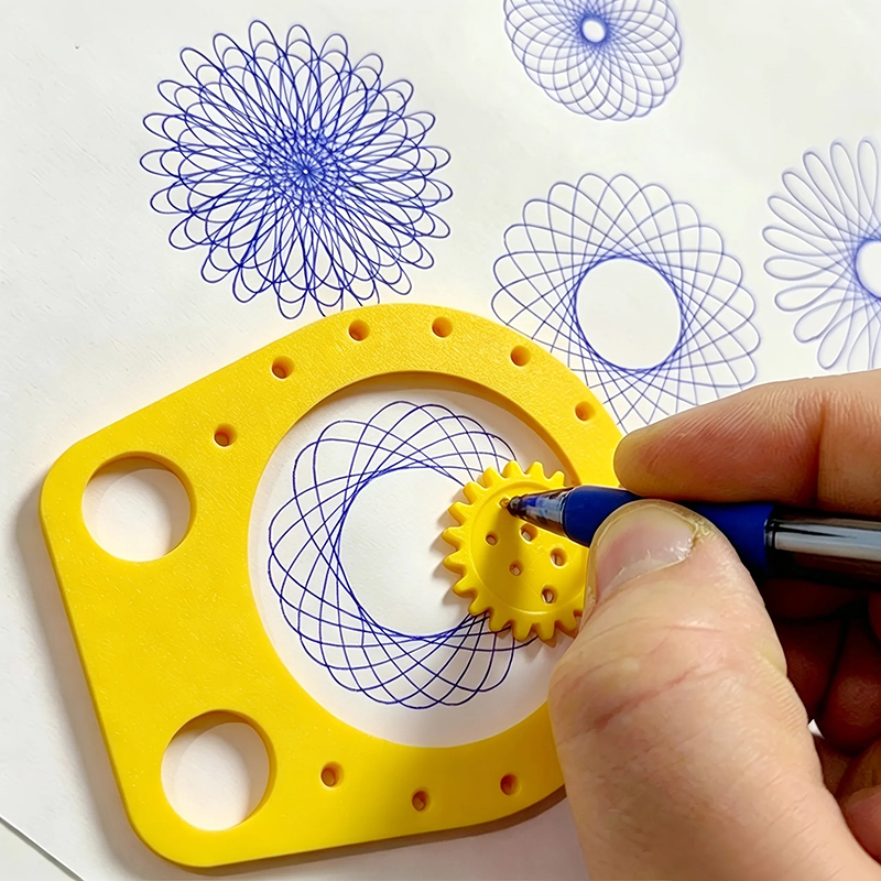 Spirograph Geometric Drawing T - Chalk Bag review and price