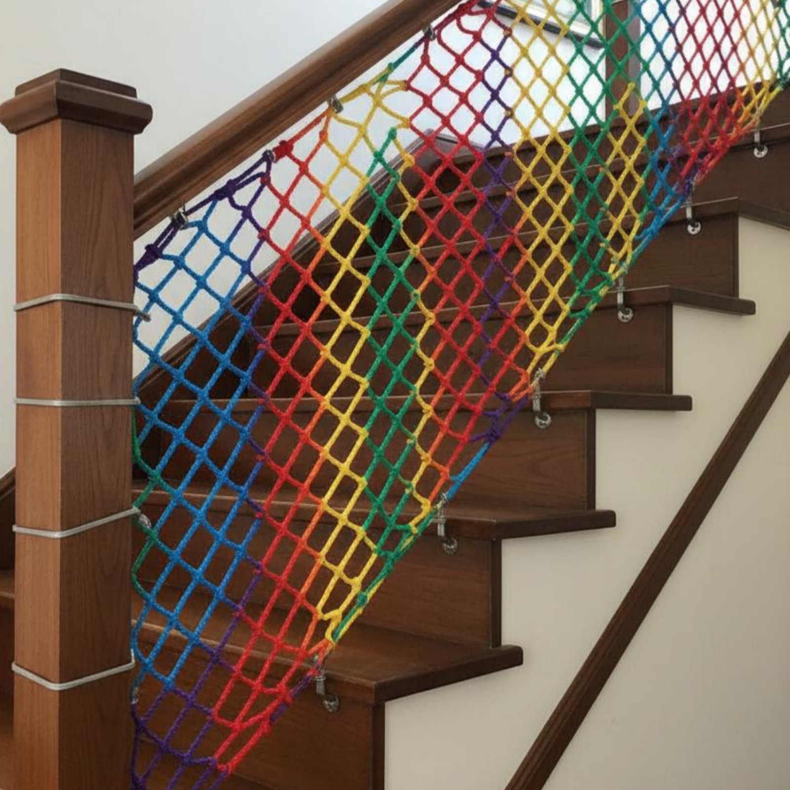 Child Anti-Fall Net Multi-Colo - Rope Climb review and price