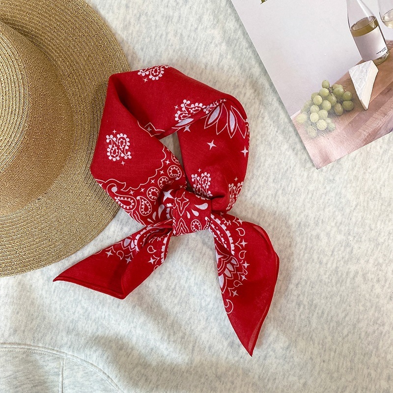 100% Cotton Square Scarf For W - Wrist Wraps review and price